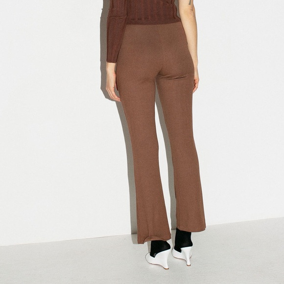 Rendl Brown Rib Pant - Picture 2 of 8